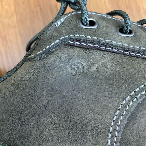 Red Wing Shoes Comfort Pro Oxford Steel Toe Womens 9.5B Gray SD Safety Workwear - Picture 7 of 11